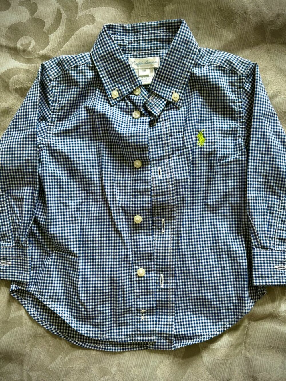 Ralph Lauren 12M boys button-up shirt
